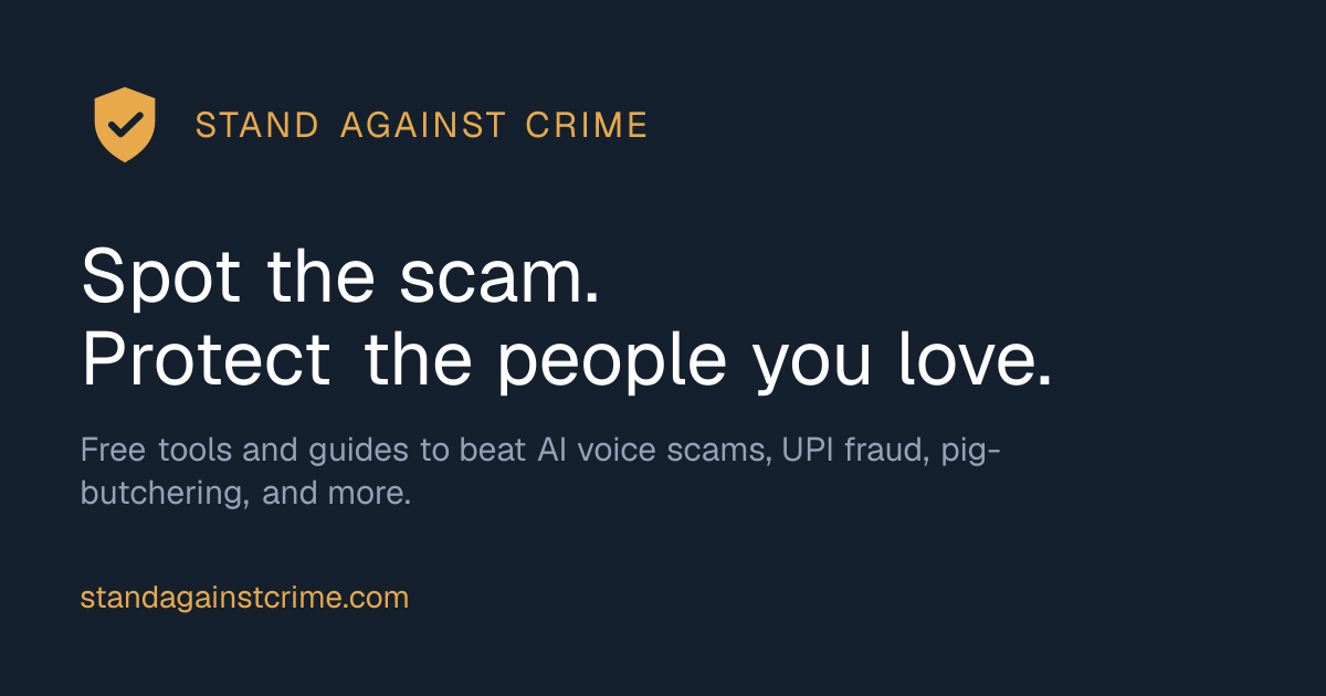 Stand Against Crime
